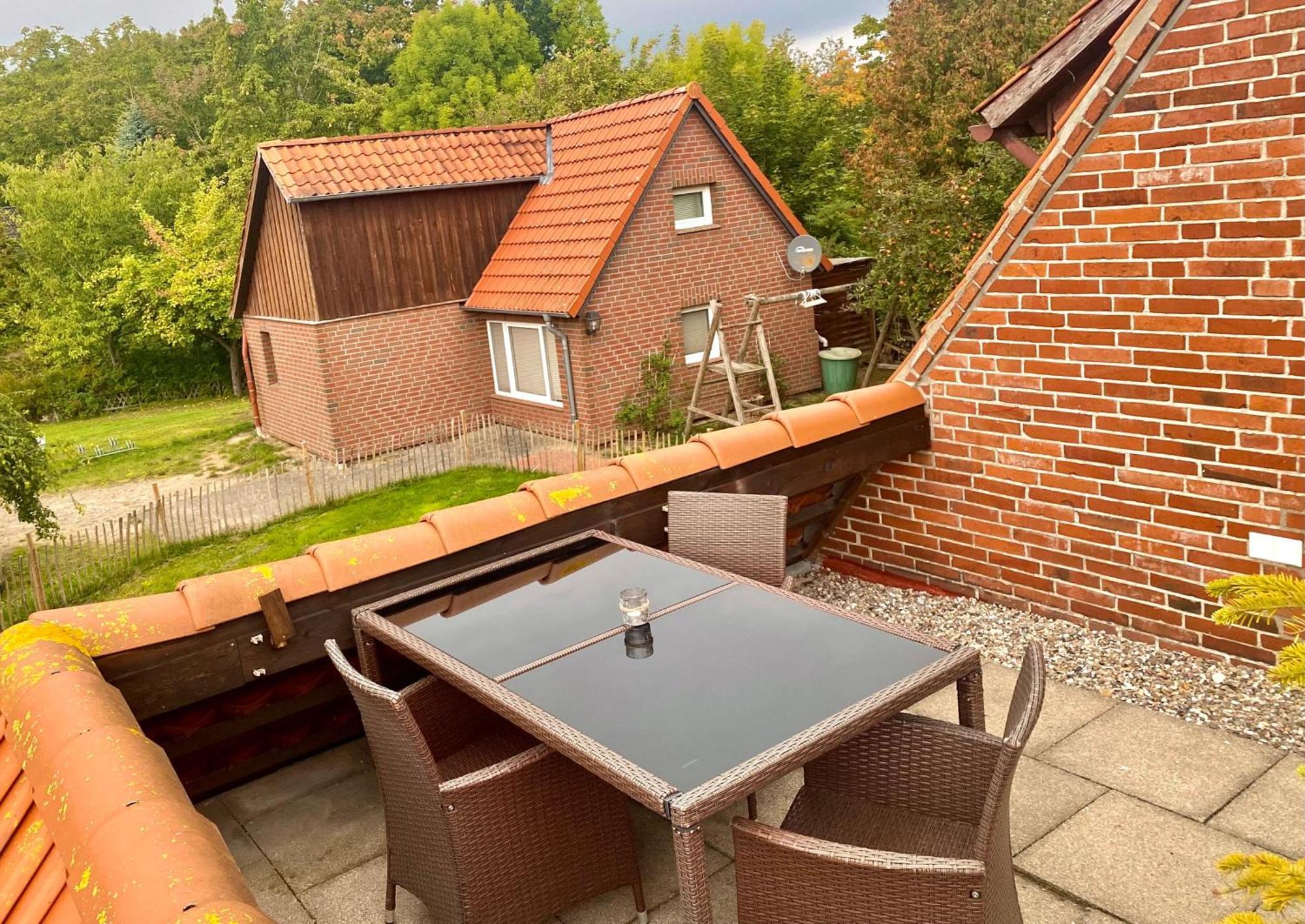194 Fewo Dat Luetjehuus Mit Dachterrasse Im Ersten Stock Лютьєнбурґ Екстер'єр фото
